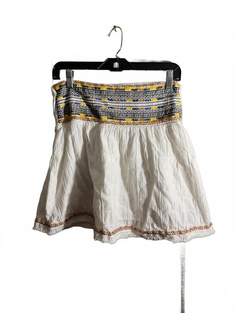 Moon River Bohemian Style Summer Mini Skirt Small